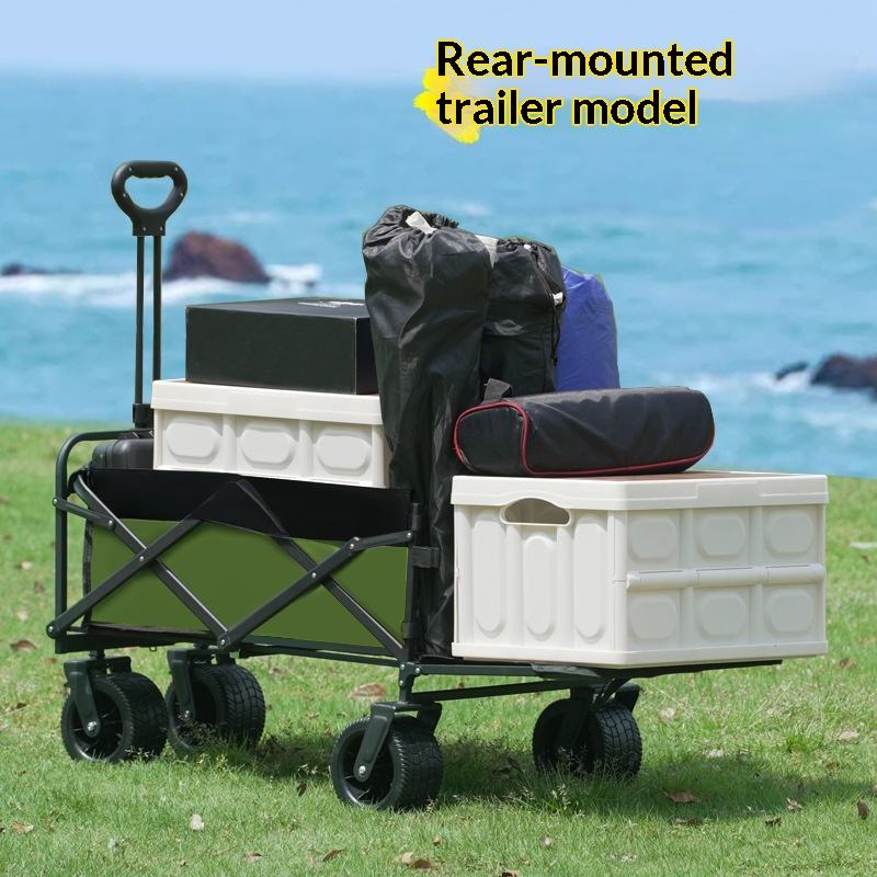 Outdoor Furniture Factory - Fabrikverkauf: Faltbarer 4-Rad-Plattformwagen für Camping und