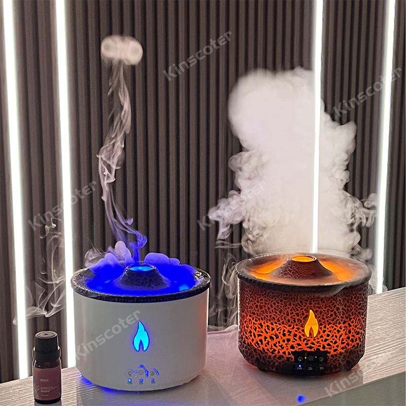 Outdoor Furniture Oil - KINSCOTER Volcano Flame Aroma-Diffusor, Qualle, Rauchring,