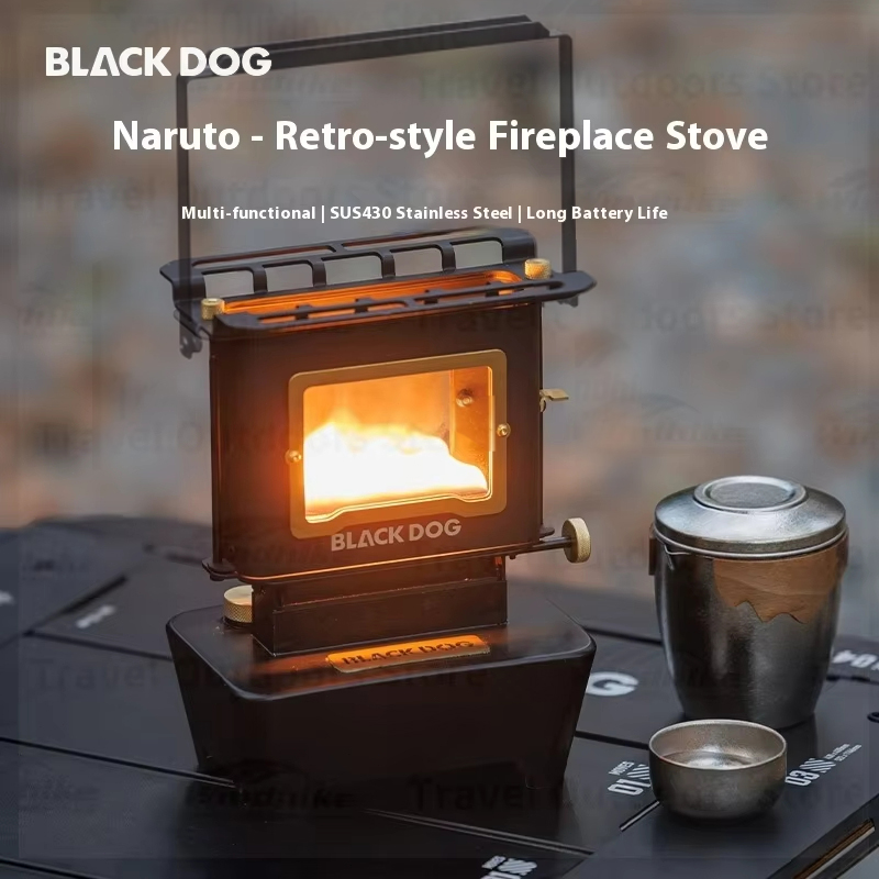 Outdoor Furniture Oil - BLACKDOG Mini Retro Feuerwehr Herd Tischplatte
