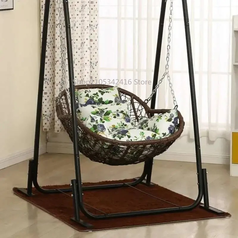 Einzelner Rattan-Hängekorbstuh – Outdoor Furniture Rocking Chair Bewertung und Preis