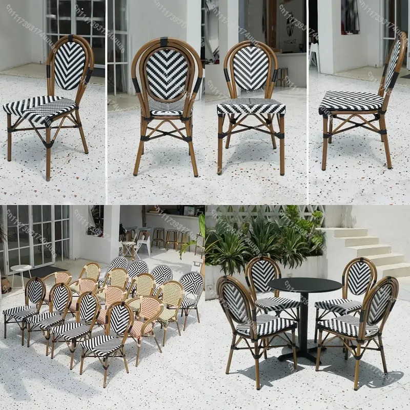 Stapelbarer Rattanstuhl im fra – Outdoor Furniture Cafe Bewertung und Preis