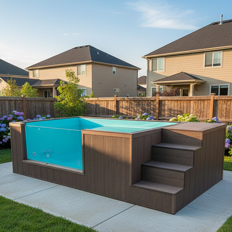 Luxuriöser Outdoor-Fertigpool  – Outdoor Furniture Factory Bewertung und Preis