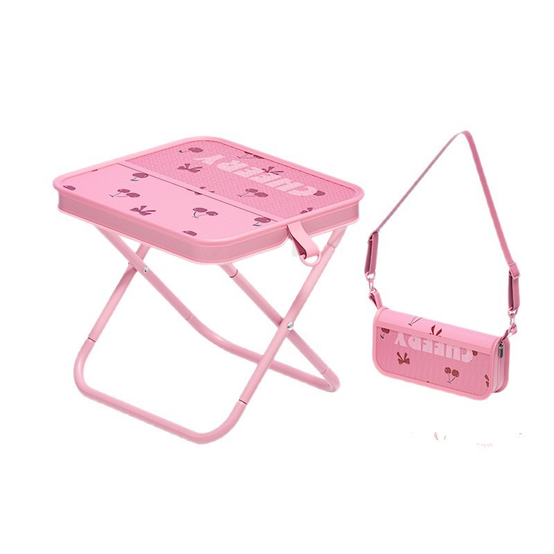 Klapphocker mit Kirschmuster,  – Outdoor Furniture Bench Bewertung und Preis