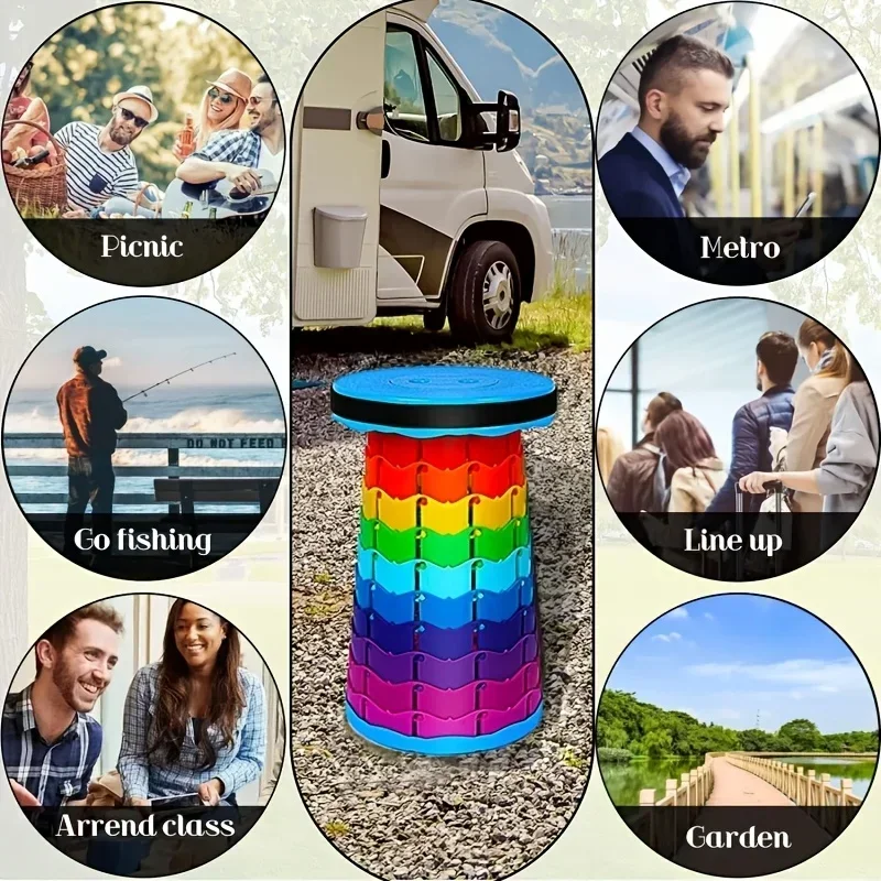 Regenbogenfarbener Teleskop-Ca – Outdoor Furniture Set Sale Bewertung und Preis
