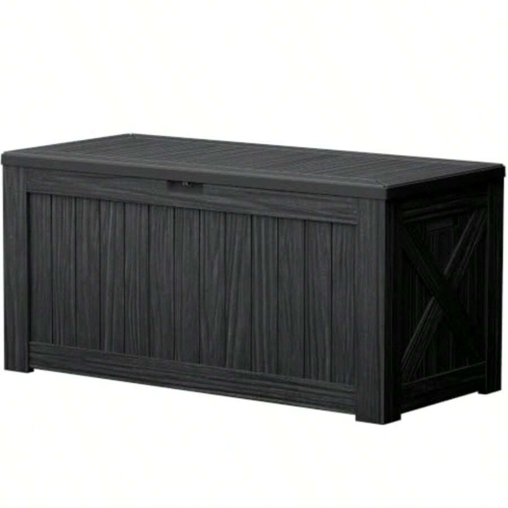 120-Gallonen-Deckbox für den A – Outdoor Furniture Bench Bewertung und Preis